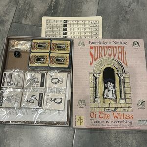 Survival of the Witless 1996 Avalanche Press Satirical Academic Tenure Card Game